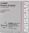 Антифриз Nissan Coolant L248SP зелений 3,78 л концентрат антифризу (999MPAF000P) - 2