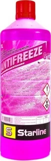 Антифриз Starline G12 червоний 1 л концентрат антифризу (SNAG121) - 2