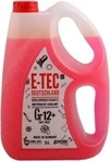 Антифриз E-TEC Glycsol Long Life G12+ червоний -38 &deg;C, 5 л готовий антифриз (47702) - 1
