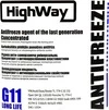 Антифриз HighWay Long Life G11 синій 3,78 л концентрат антифризу (G11LLBLUE378) - 2