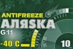 Антифриз АЛЯSКА G11 зелений -40 &deg;C, 10 л готовий антифриз (5523) - 1