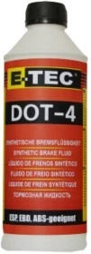 Гальмівна рідина Гальмівна рідина E-TEC DOT 4 ESP пластик (20521) - 1