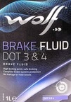 Гальмівна рідина Wolf DOT 3 / DOT 4, 1 л гальмівна рідина (8307805) - 1