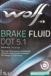 Гальмівна рідина Wolf DOT 5.1, 1 л гальмівна рідина (8308307) - 2