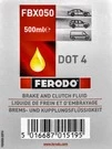 Гальмівна рідина Гальмівна рідина Ferodo Synthetic DOT 4 пластик (FBX050) - 2