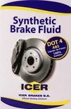 Гальмівна рідина Icer DOT 4 ABS, 0,5 л гальмівна рідина (950002) - 1
