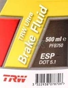 Гальмівна рідина Гальмівна рідина TRW DOT 5.1 ESP пластик (PFB750) - 2