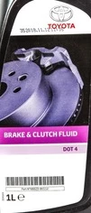 Гальмівна рідина Гальмівна рідина Toyota DOT 4 пластик (0882380112) - 2