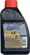 Гальмівна рідина Гальмівна рідина Alpine LV DOT 4 ASR пластик (0101112) - 1