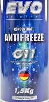 Антифриз EVO G11 синій 1,5 л концентрат антифризу (G11CONBLUE15L) - 1