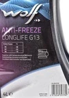 Антифриз Wolf Long Life G13 фіалковий 4 л концентрат антифризу (8323782) - 2