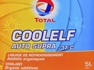 Антифриз Total Coolelf Auto Supra G12+ рожевий -37 &deg;C, 5 л готовий антифриз (147989) - 2
