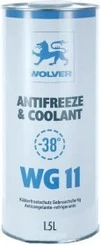 Антифриз Wolver Antifreeze &amp; Coolant WG11 G11 синій -38 &deg;C, 1,5 л готовий антифриз (4260360944161) - 2
