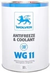 Антифриз Wolver Antifreeze &amp; Coolant WG11 G11 синій -38 &deg;C, 10 л готовий антифриз (46584) - 1