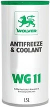 Антифриз Wolver Antifreeze &amp; Coolant WG11 G11 зелений -38 &deg;C, 1,5 л готовий антифриз (4260360944222) - 1