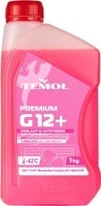 Антифриз TEMOL Premium G12+ рожевий -42 &deg;C, 1 л готовий антифриз (T-APG-30-1KG) - 1