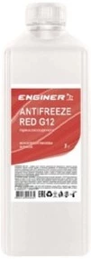 Антифриз ENGINER G12 червоний -24 &deg;C, 1 л готовий антифриз (4820133023235) - 2