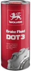 Гальмівна рідина Гальмівна рідина Wolver Brake Fluid DOT 3 ABS (42603609485580) - 1