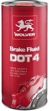 Гальмівна рідина Гальмівна рідина Wolver Brake Fluid DOT 4 ABS (42603609485720) - 1