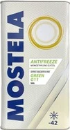 Антифриз Mostela G11 зелений -42 &deg;C, 5 л готовий антифриз (4820133022344) - 1