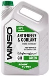 Антифриз Winso G11 зелений -35 &deg;C, 4,1 л готовий антифриз (WS82509) - 2