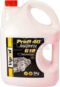 Антифриз VIPOIL Profi 40 G12 червоний -30 °C, 5 л готовий антифриз (701403)