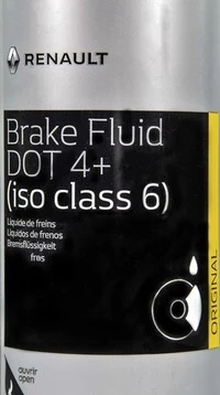 Гальмівна рідина Гальмівна рідина Renault / Dacia DOT 4+ пластик (7711575504)