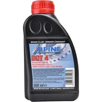 Гальмівна рідина Гальмівна рідина Alpine DOT 4 пластик (0101102)