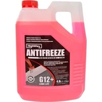 Антифриз HighWay Long Life G12+ червоний -40 °C, 4,8 л готовий антифриз (10124)