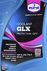 Антифриз Eurol GLX G12+ рожевий -36 °C, 1 л готовий антифриз (E5041441L)