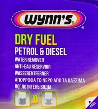 Присадки Wynns DRY FUEL, 325 мл W71867 присадка (W71867)