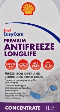 Антифриз Shell Premium Long Life G12+ червоний 1 л концентрат антифризу (PBT75F)