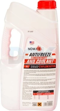 Антифриз Nowax G12+ червоний 5 л концентрат антифризу (NX05004)