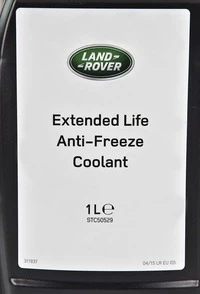 Антифриз Land Rover Extended Life Coolant червоний 1 л концентрат антифризу (STC50529)