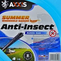 Омивач скла Омивач скла Axxis Anti-Insect літній bubble gum 4 л (AX2083)