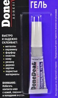 Клей Клей DoneDeal Суперклей гель (DD6601)