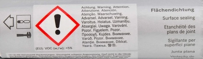 Герметик Mercedes-Benz герметик чорний 50 г (A003989982010)