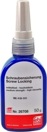 Герметик Фіксатор нарізі Febi Screw Locking Medium Strength синій (26708)