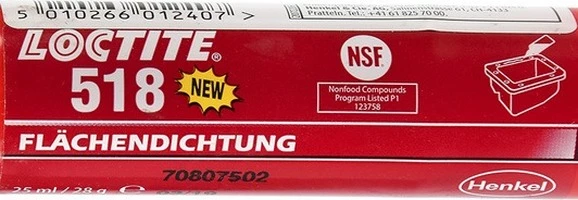 Герметик Loctite 518 червоний формувач прокладок, 25 мл 21625 (21625)