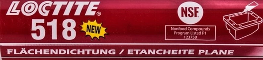 Герметик Loctite 518 червоний формувач прокладок, 50 мл 51831 (51831)