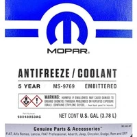 Антифриз Mopar помаранчевий 3,78 л концентрат антифризу (68048953AC)