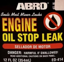 Присадки ABRO Engine Oil Stop Leak, 354 мл EO414 присадка (EO414)