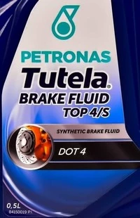 Гальмівна рідина Гальмівна рідина Petronas Tutela Brake Fluid Top 4/S DOT 4 пластик (15961719)