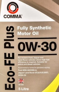 Моторна олива Comma Eco-FE Plus 0W-30 5 л (ECOFEP5L)