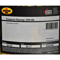 Моторна олива Kroon Oil Emperol Racing 10W-60 20 л (56129)