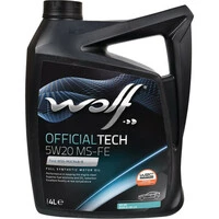 Моторна олива Wolf Officialtech MS-FE 5W-20 5 л (8320385)