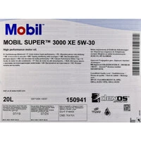 Моторна олива Mobil Super 3000 XE 5W-30 20 л (150941)
