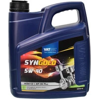 Моторна олива VatOil SynGold 5W-40 4 л (50011)