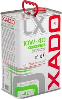 Моторна олива Xado Atomic Oil SL/CI-4 Luxury Drive 10W-40 4 л (XA20275)