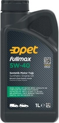 Моторна олива Opet Fullmax 5W-40 1 л (601359187)